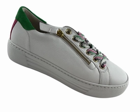 Gabor comfort  Damen Sneaker 26.465.53 Cervo/Samt Wei/multicolor Sneaker Store Barcelona