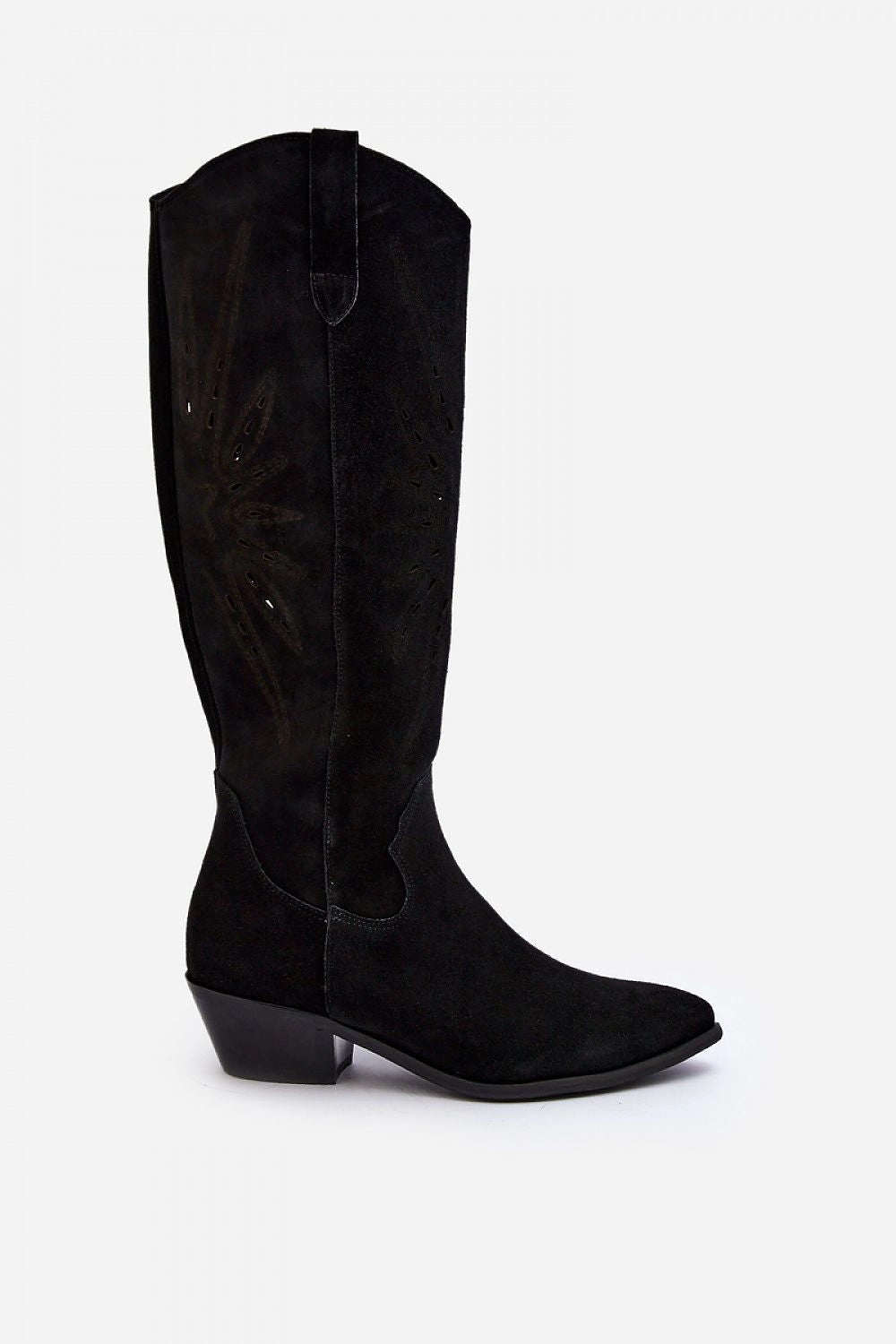 High Heels Small Heel Open-work Boots model 192104 Step in style