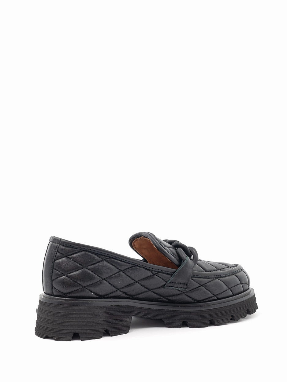 Dalia Loafers Ruby | Chunky Loafer Zwart