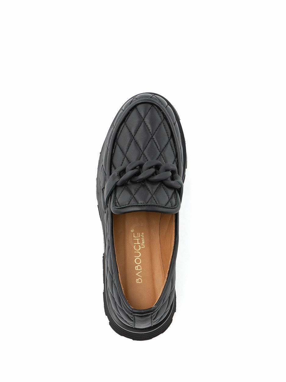 Lp Loafers Ruby | Chunky Loafer Zwart