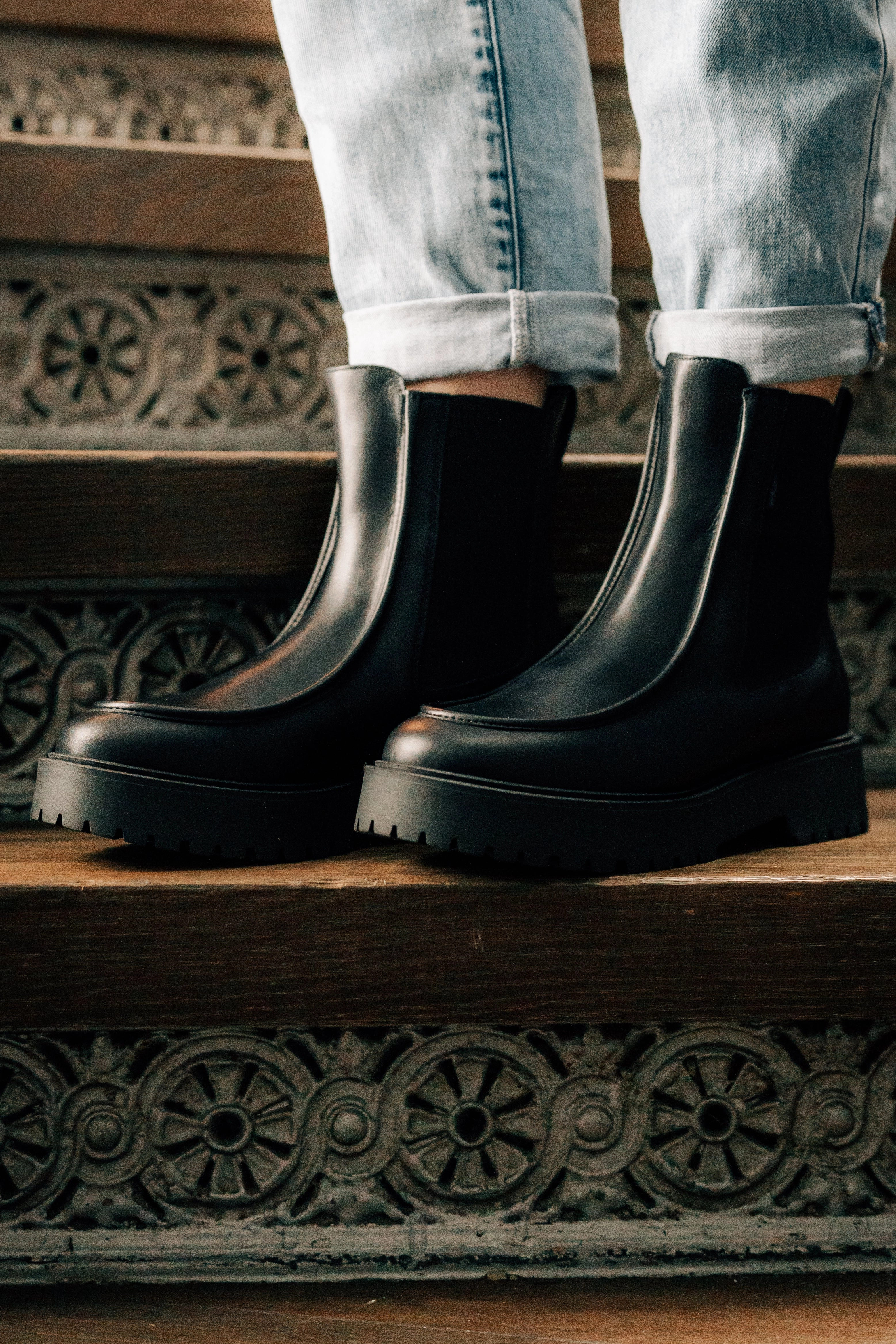 Perspex High Heels Guanto Nero Tr Taverna 7724 Ligh nero