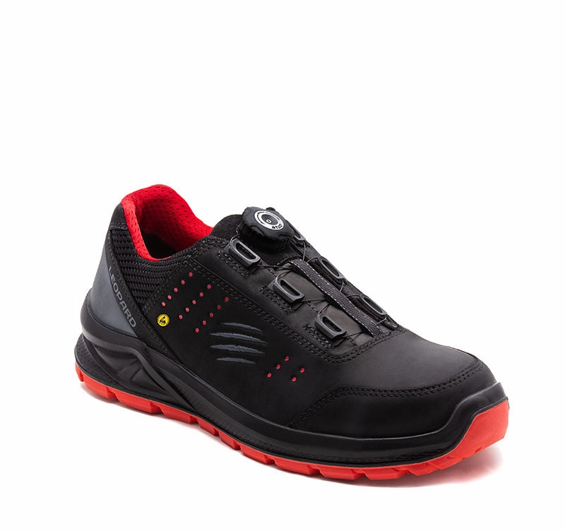 Sicherheitsschuhe Gyshu1503 S1 Sra Leopard AE01431 low Drehverschluss Sicherheitsschuhe ESD S3 ( BOA )