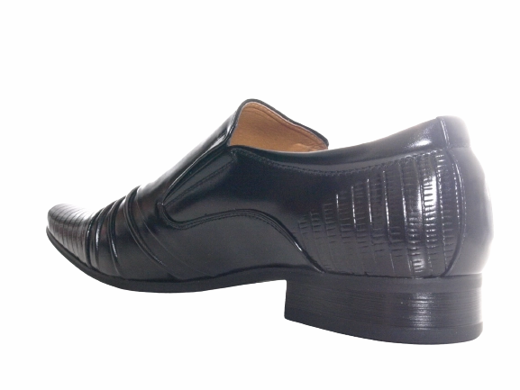 Herren Business Designer Halbschuhe Anzug Schuhe Abendschuhe Lack Optik Black # 157-8 Sicherheitsschuhe Ost