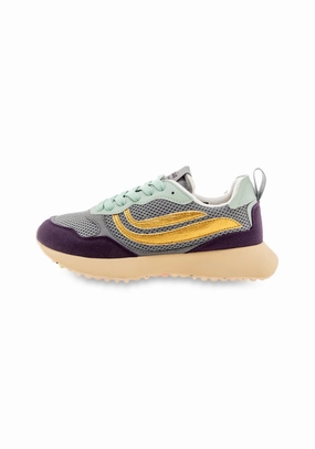 Esmara Sneaker G-Marathon Multimesh prple/gry/shlf/gold