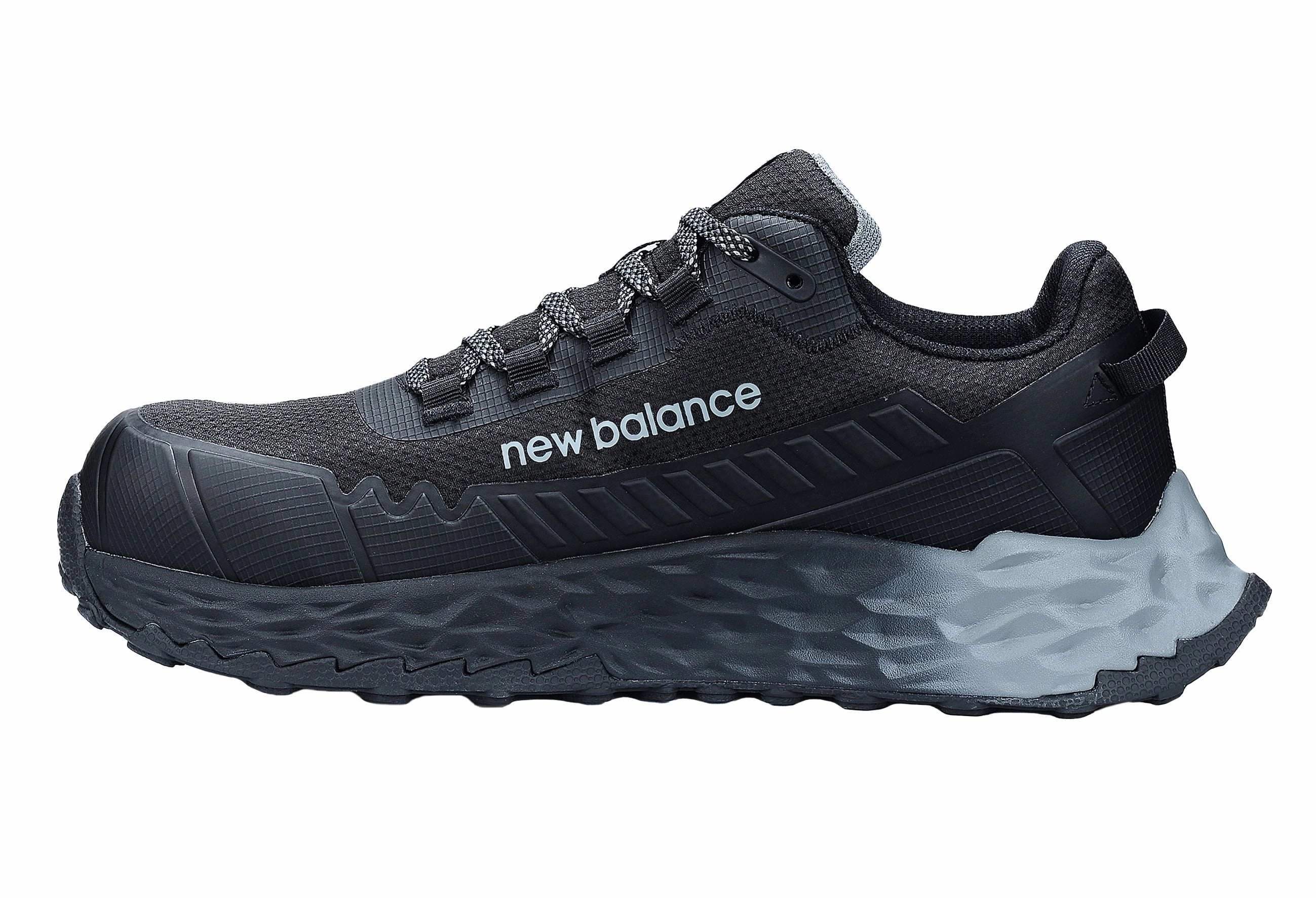 New Balance Cremorne, S3 Sicherheitsschuh ESD HRO FOe, schwarz / grau, Weite 2E, EN ISO 20345 Sicherheitsschuhe S3 Mit Reißverschluss