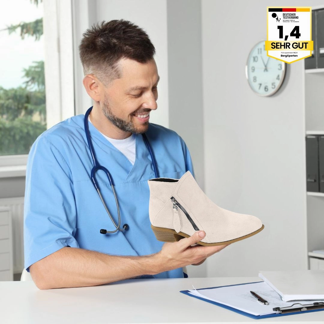 OrthoStep  Ergonomische Schmerzlinderungs-Stiefeletten Lavish Ankle Boots