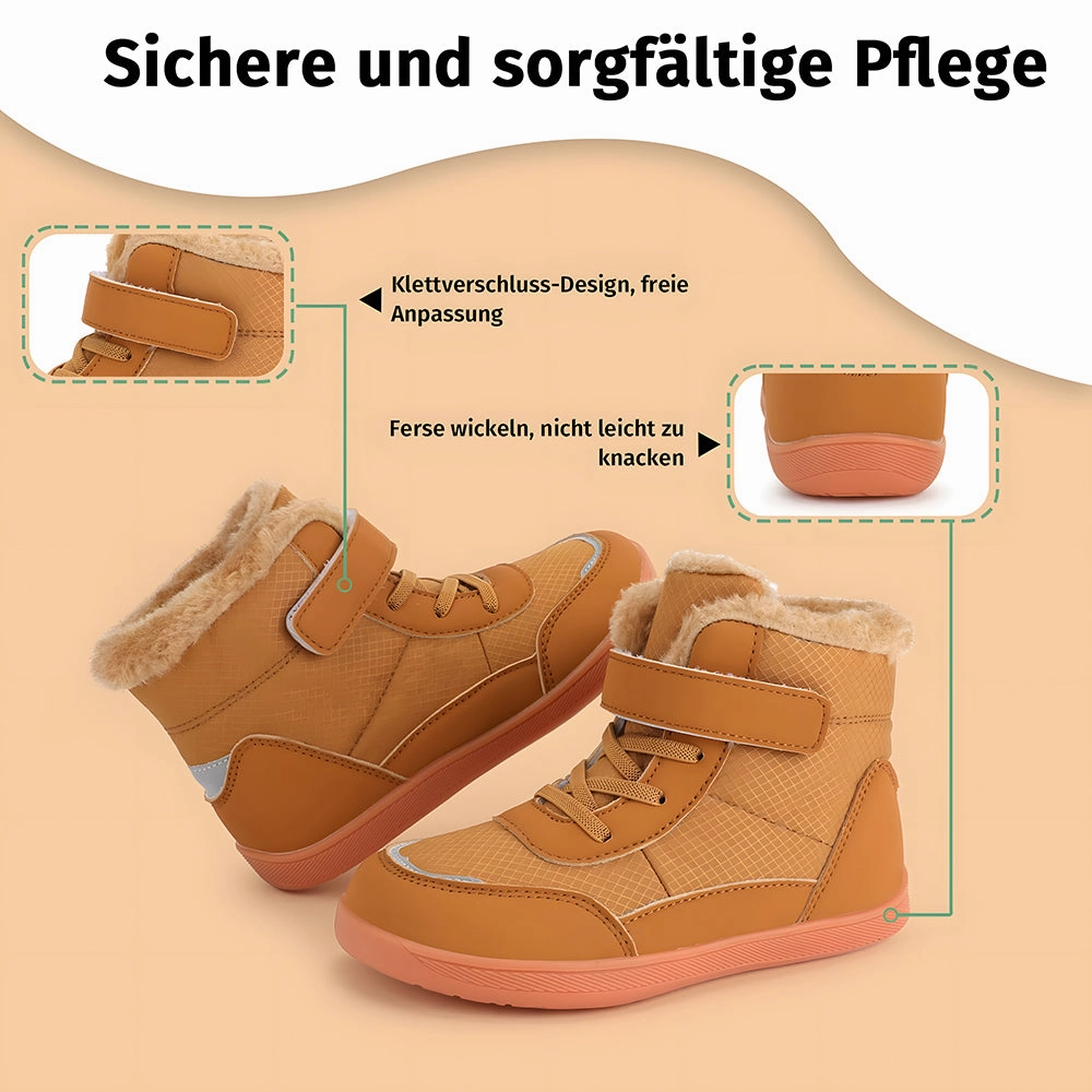 Outdoor Winterstiefel Kinder  Warm, Rutschfest & Bequem (3 - 15 Jahre)