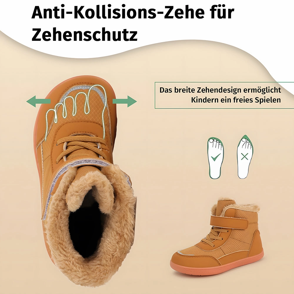 Outdoor Winterstiefel Kinder  Warm, Rutschfest & Bequem (3 - 15 Jahre)
