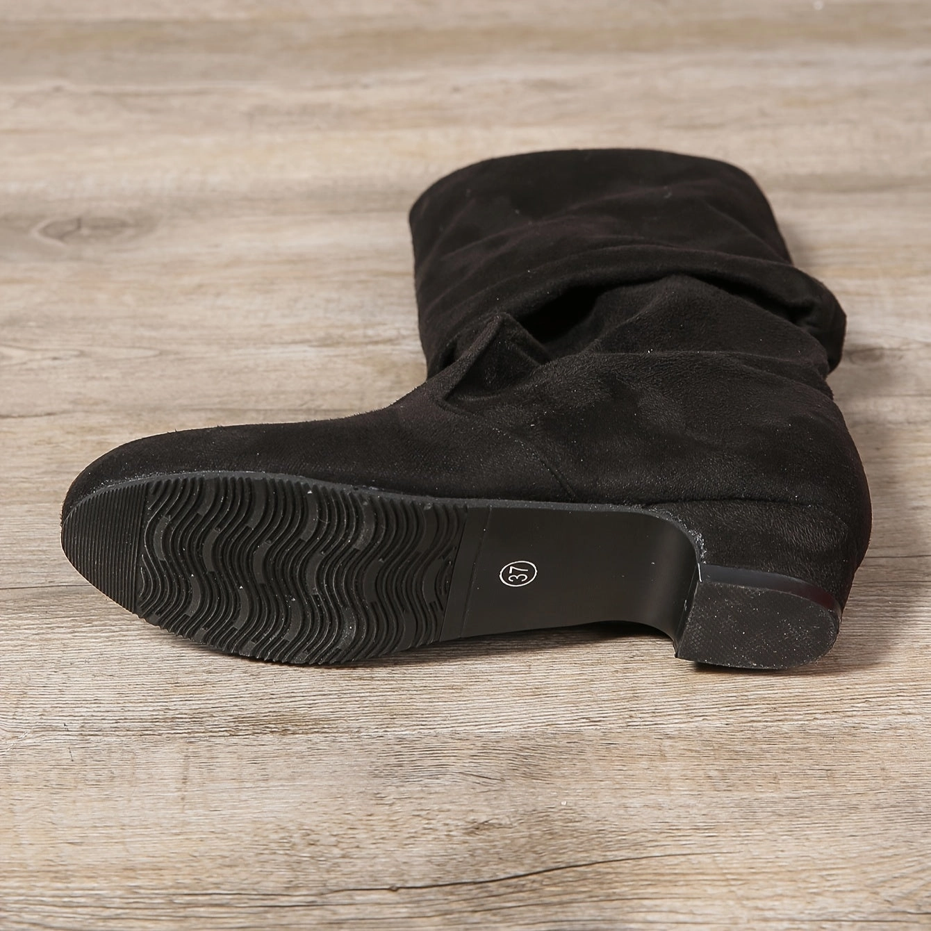 Overknee Stiefel Damen | Runder Zehenbereich mit Hohem Schaft