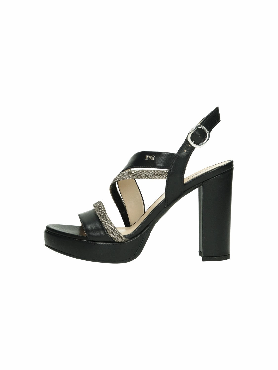 Riga Sandalen E410220D Nappa Pandora Battis TPU nero