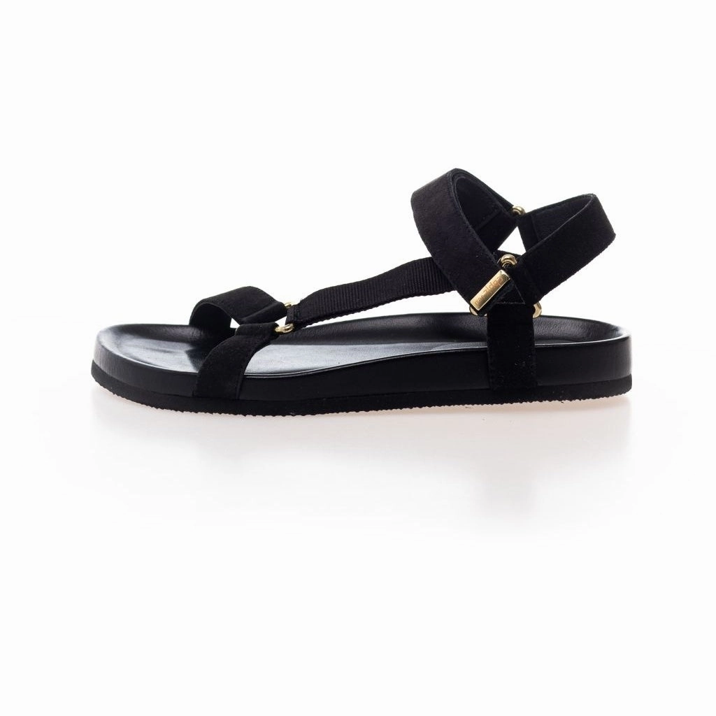 Sandalen Wechselfussbett PEACE AND MORE - BLACK