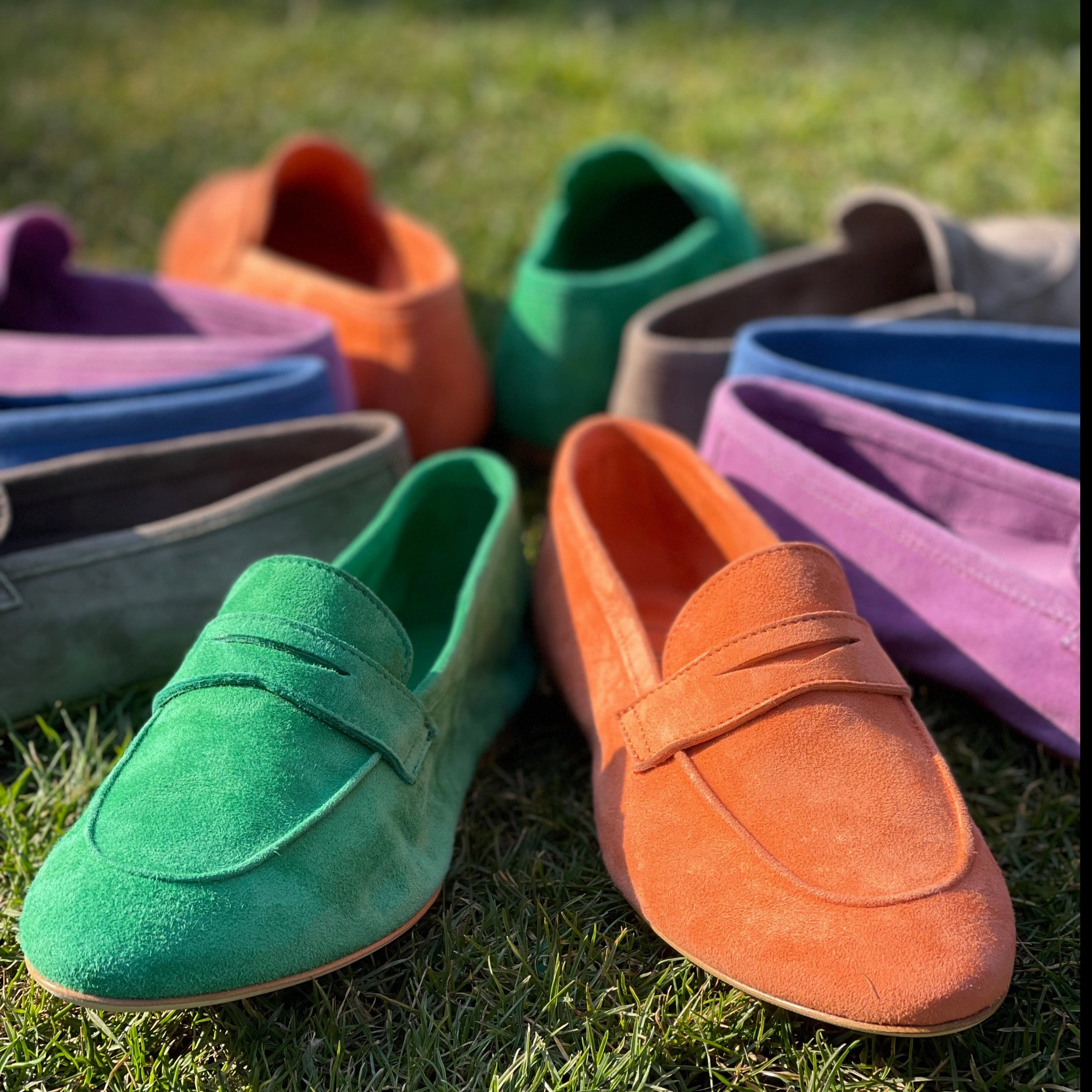 Loafers Leather Penny Loafer Apfelgrn