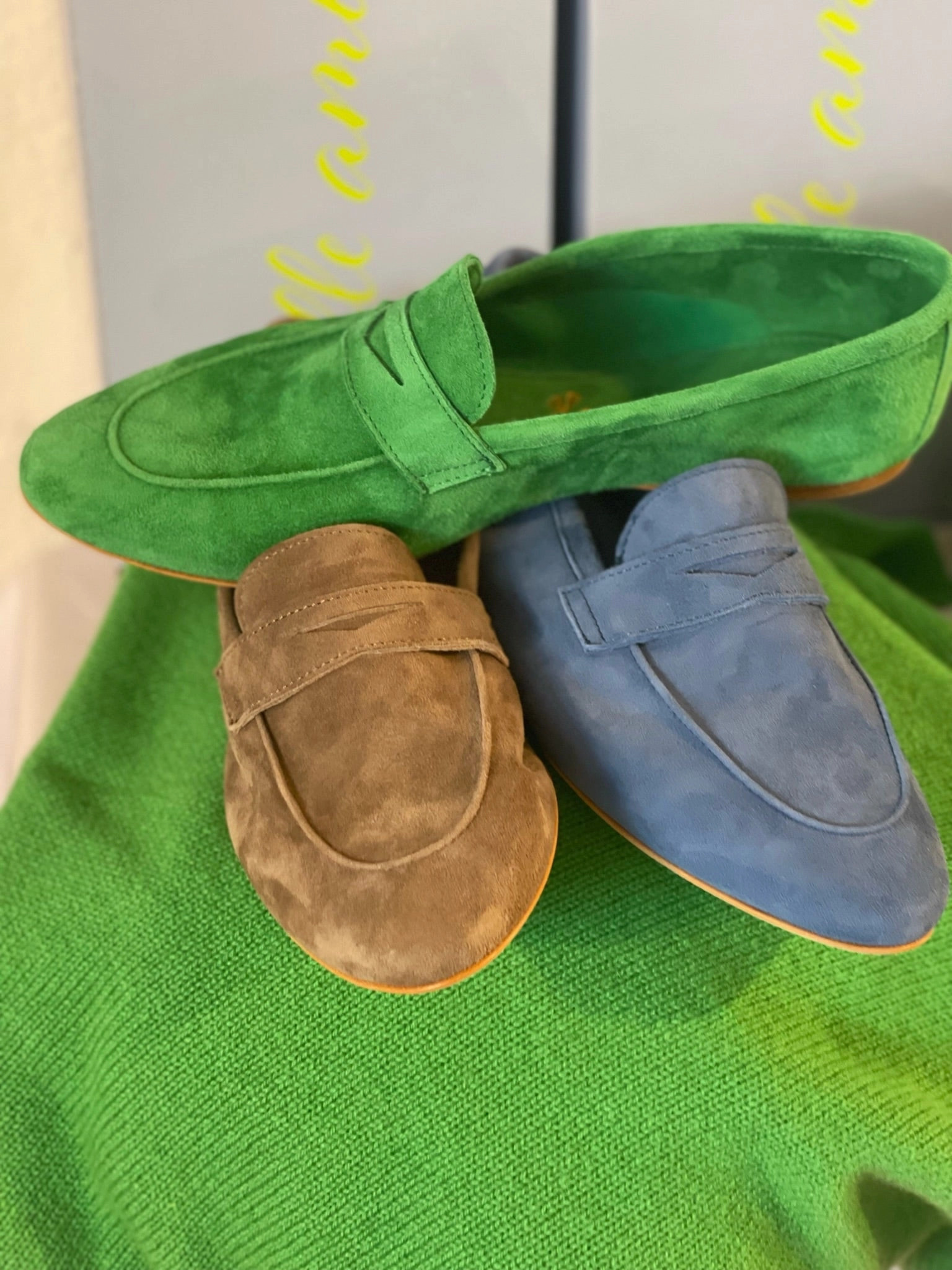 Dechase Loafers Penny Loafer Apfelgrn