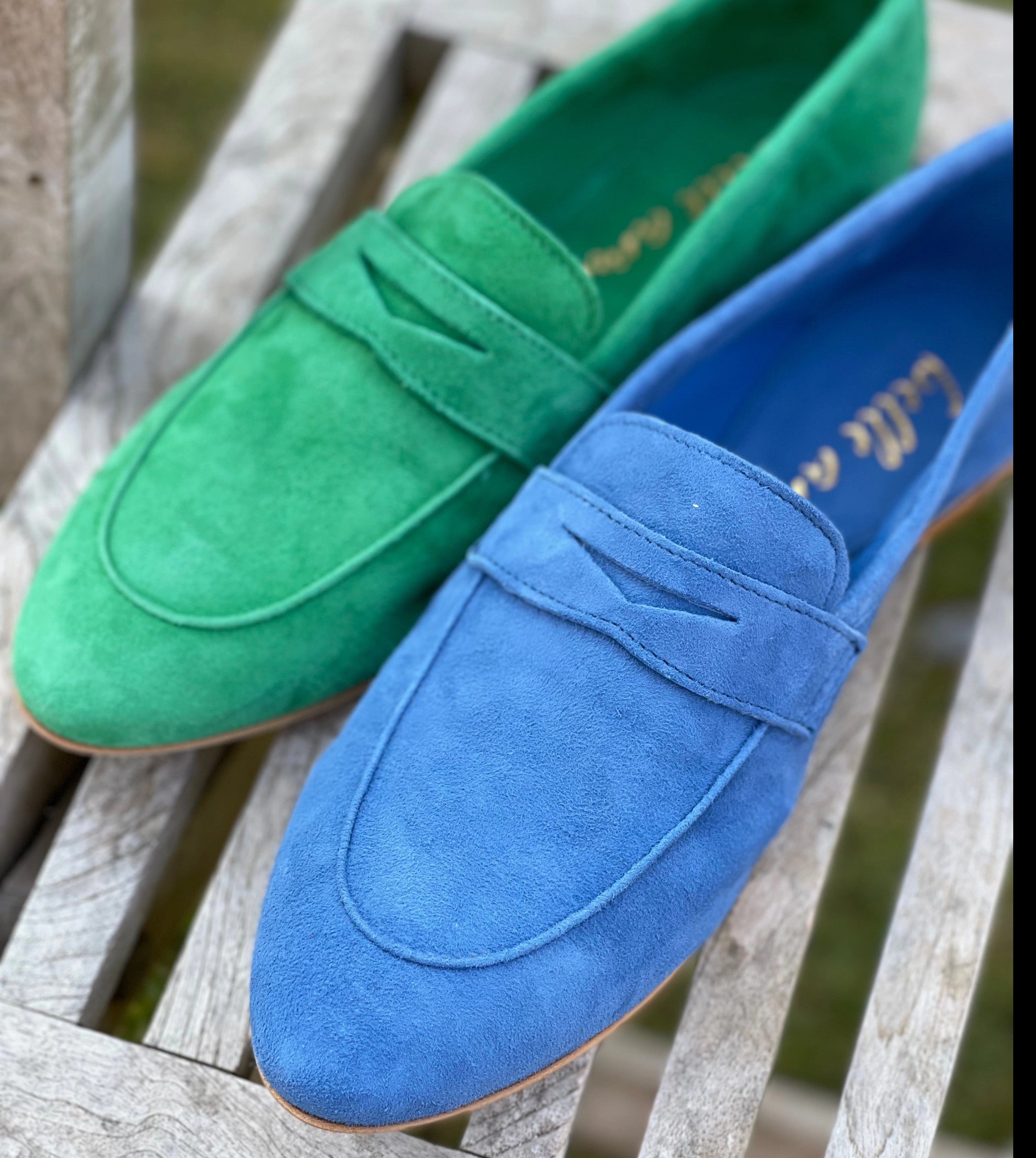 Penny Loafer Apfelgrn Loafers With Holes