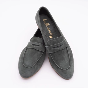 Penny Loafer Dunkelgrn Dc Loafers