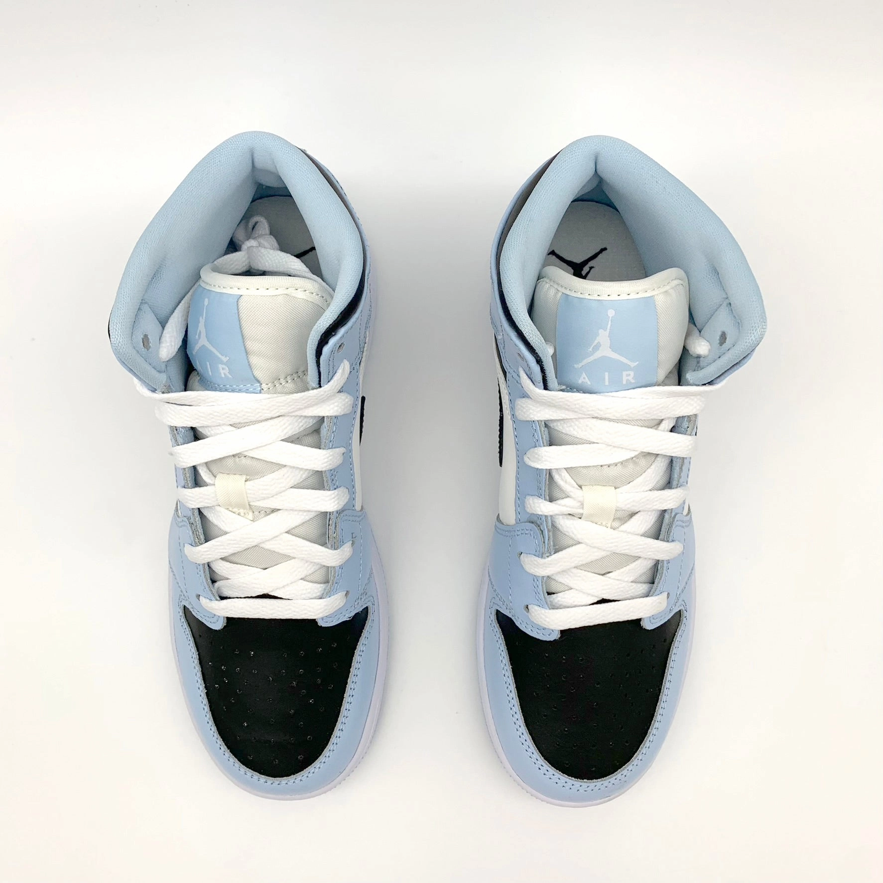 Jordan 1 Mid Ice Blue Elena Eden Sneaker