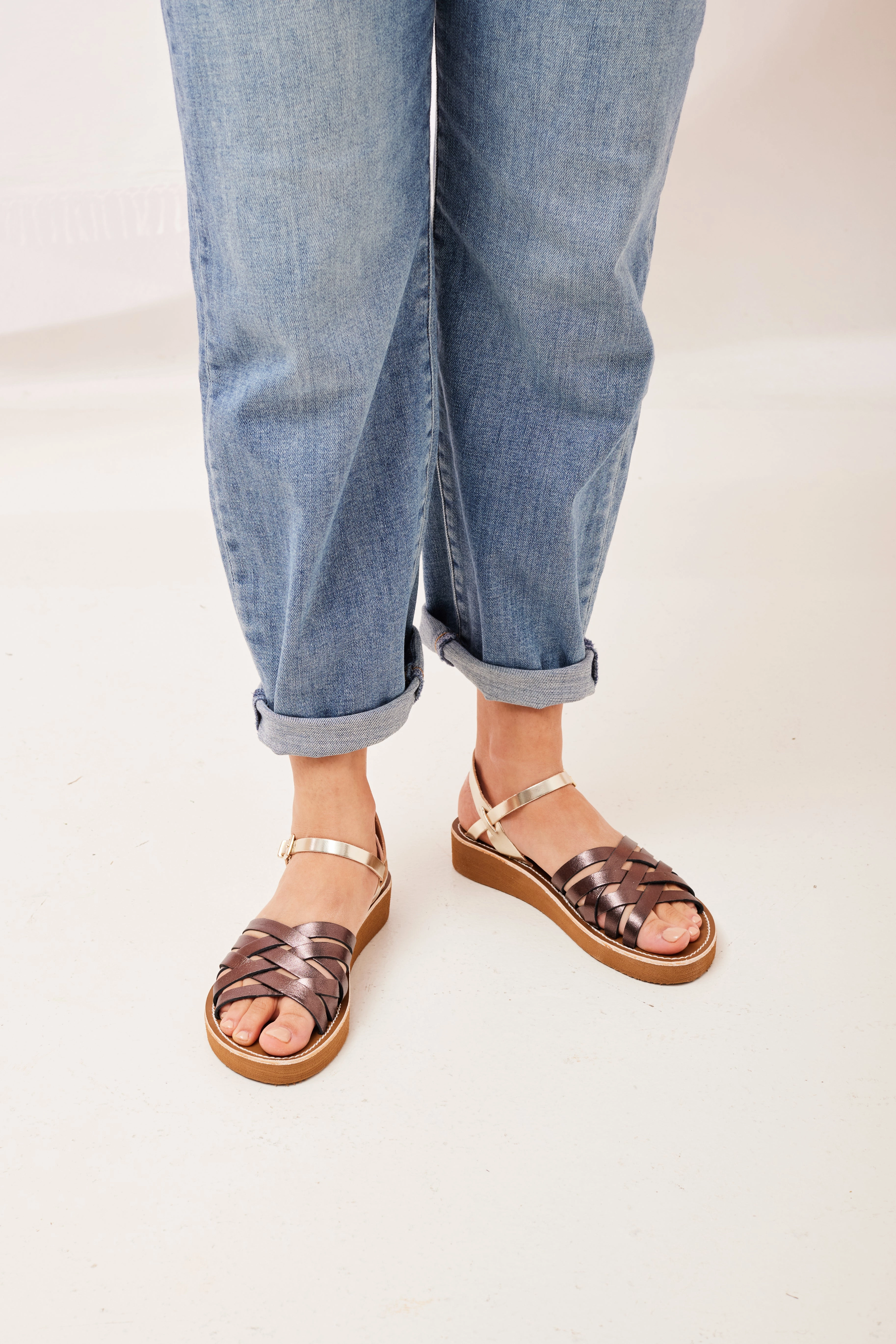 Buffalo Sandalen CLEO Sandalen bronze