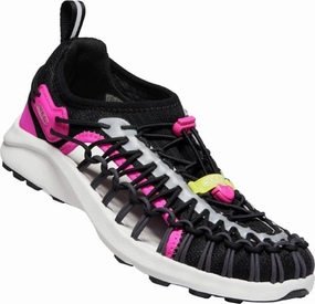 Keen Damen Sneaker Uneek 1022405 Schwarz Pink Skin High Heels