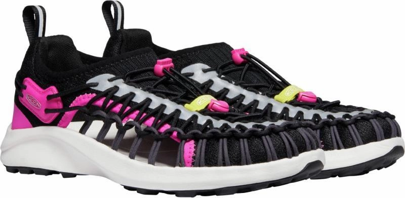 Keen Damen Sneaker Uneek 1022405 Schwarz Pink High Heels 80s