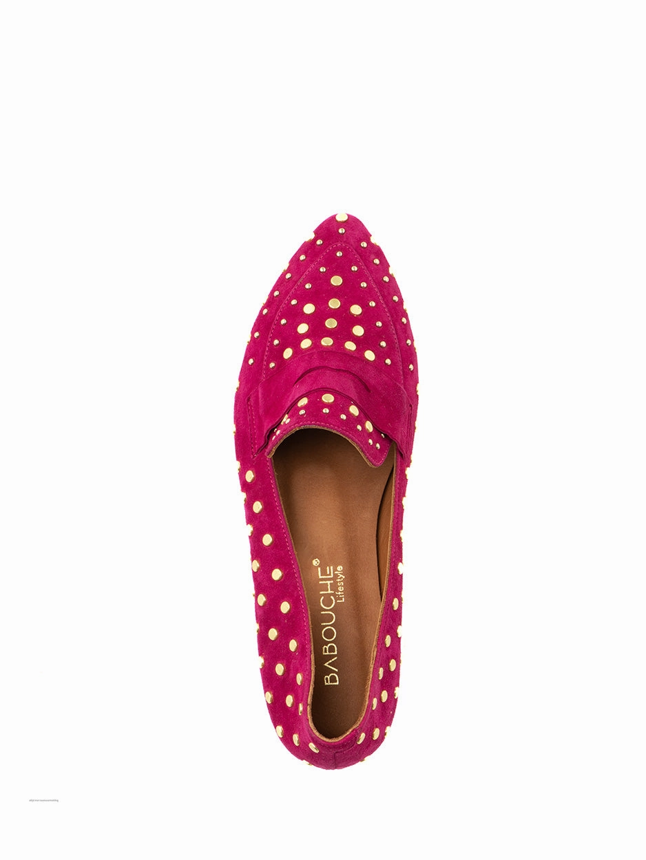 Adrian Smooth Leather Tassel Loafers Bo | Loafer Fuchsia