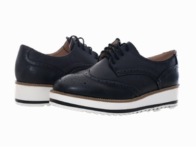 Damenschuhe Designer Schnrr Halbsschuhe Plateauschuhe Black # 6288 Sicherheitsschuhe Testsieger 2021