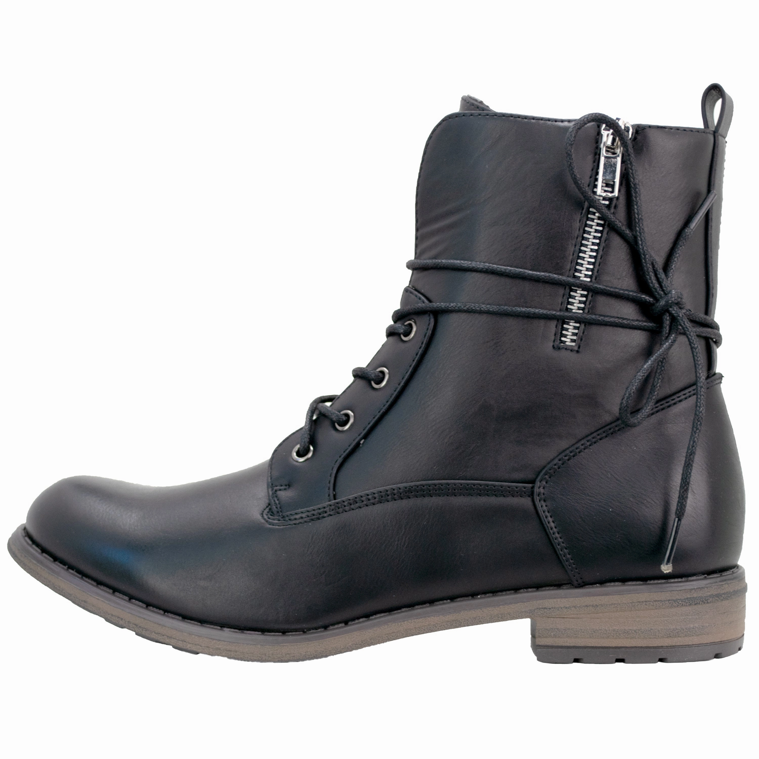 Vera PU in schwarz - Damen Stiefelette Palado Chelsea Boots