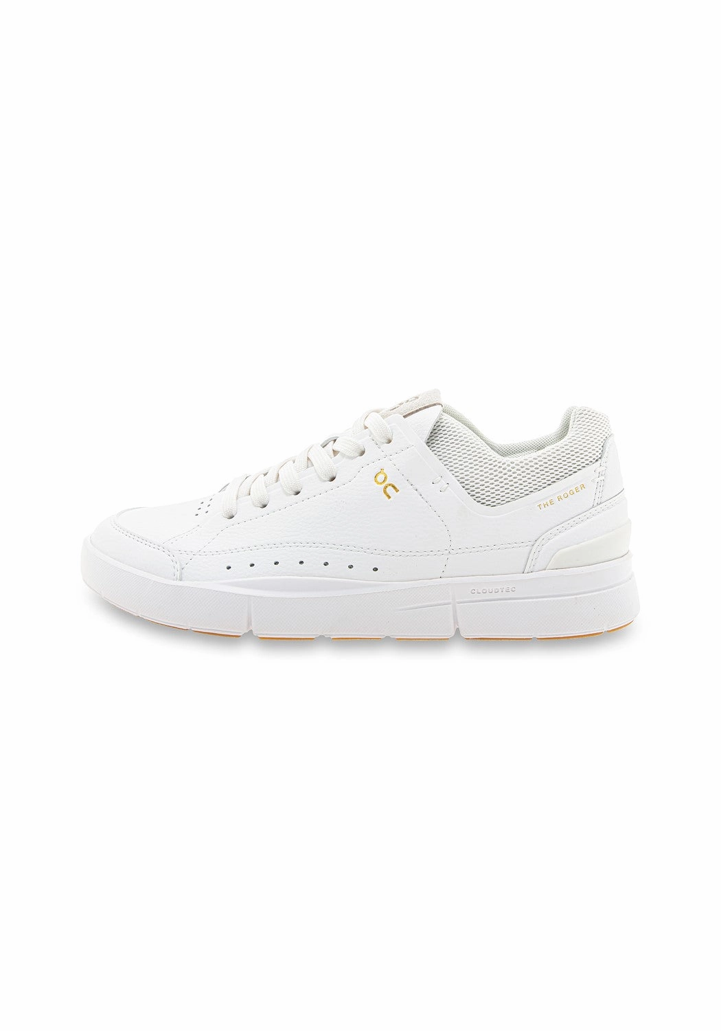 48.99437 W The Roger Centre Court white/gum Sneaker Mit Spitze