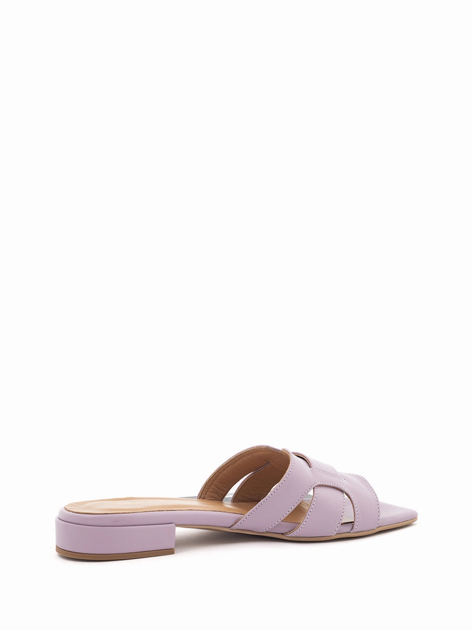 Sun | Slipper Lavendel Extra Weite Sandalen
