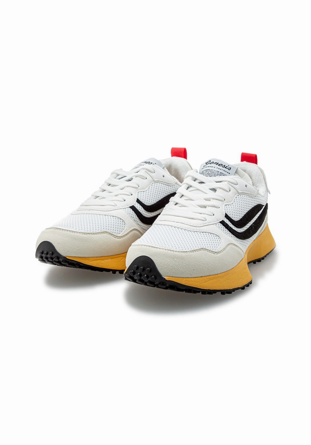 Cargo Sneaker G-Marathon Eco-Sued R-Pet wht/grey/black