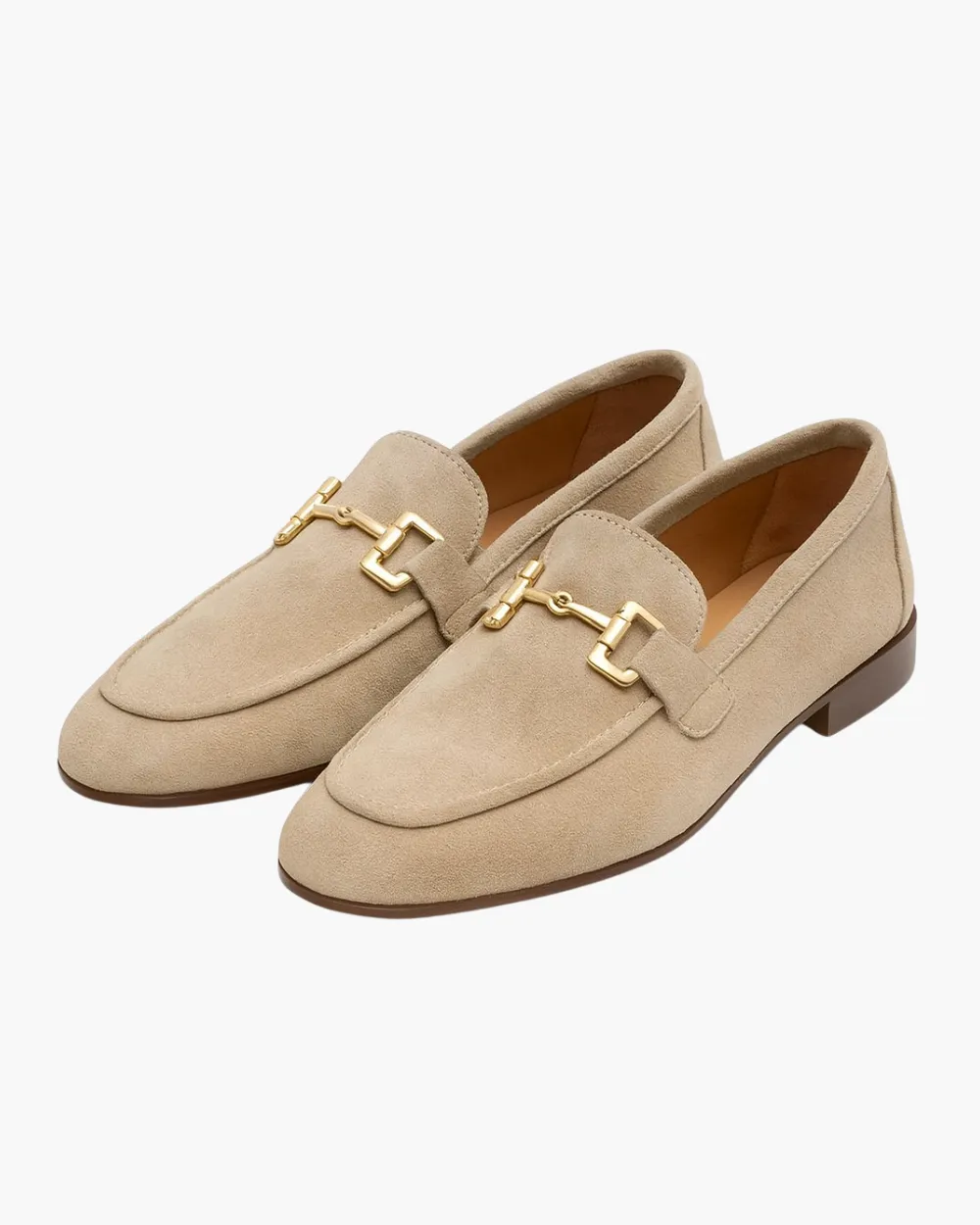 Schlanker Loafer mit Metall-Schnalle Loafers Footwear