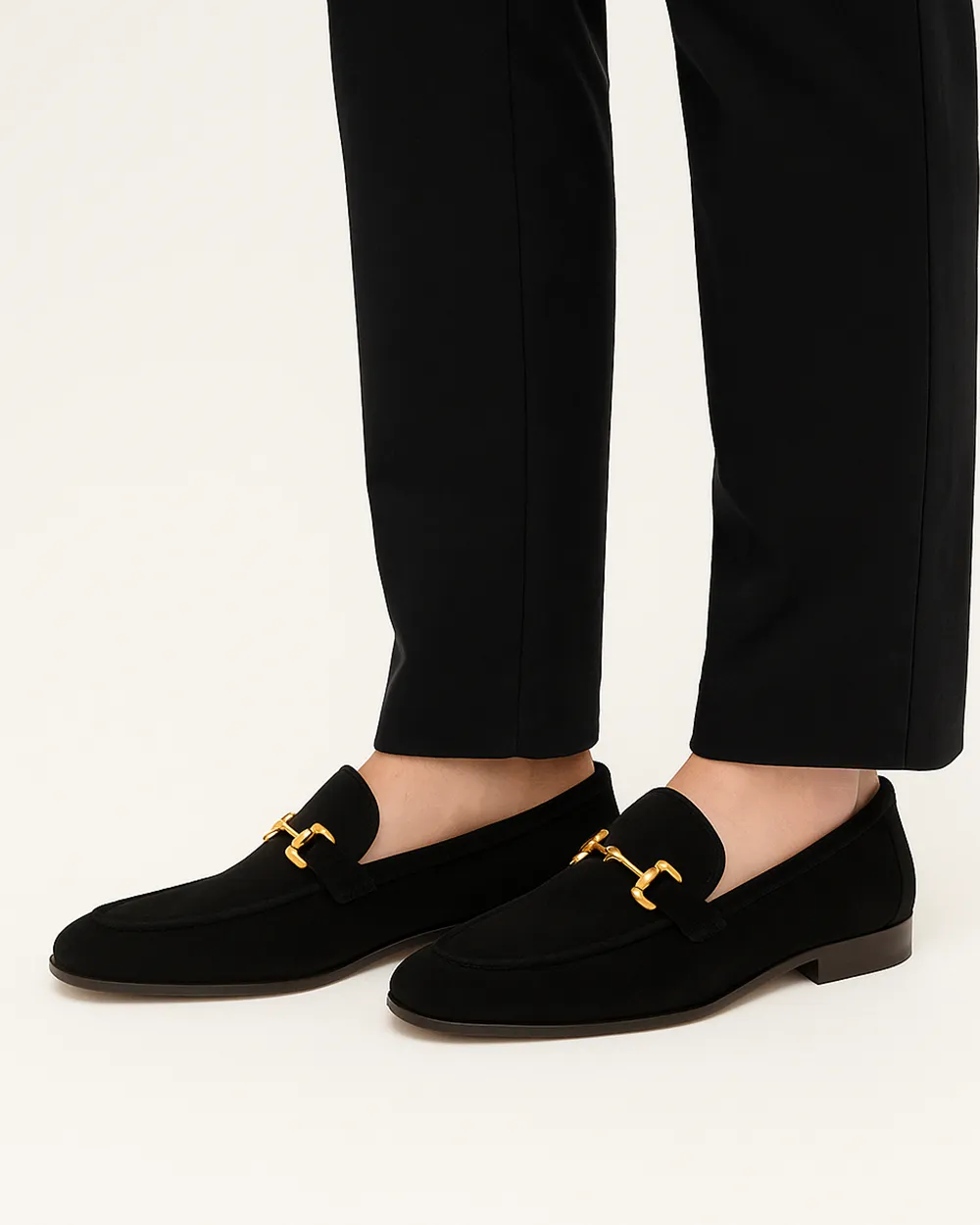 Schlanker Loafer mit Metall-Schnalle Loafers Monolith