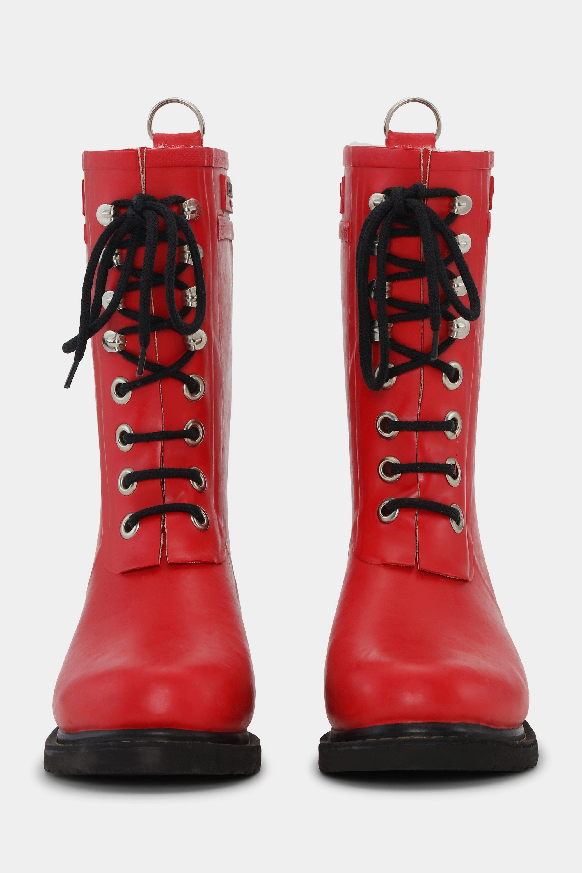 Halbhohe Gummistiefel - Deep Red Old Money Stiefel