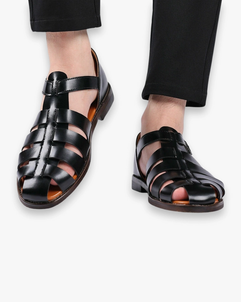 Herren Stilvolle Sandalen | Komfortabel und Modern Hippie Sandalen