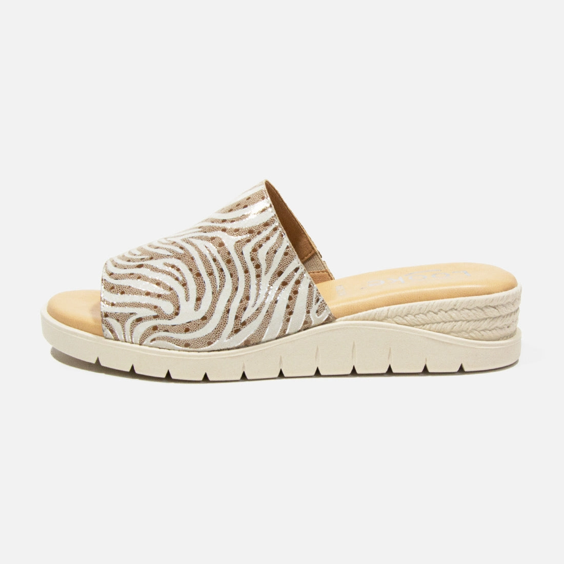 Damen Pantoletten Looke LAURENCIA Sandalen Im Angebot