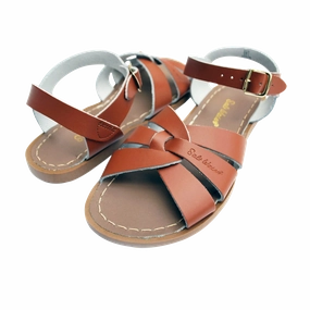 Sandalen Absatz Leder Salt-Water Tan