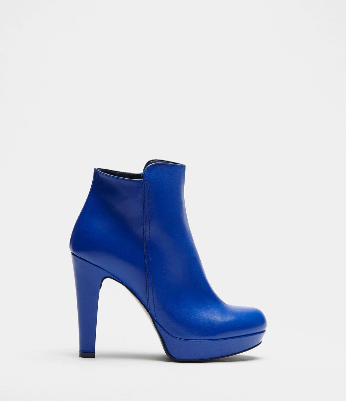 Plateau Stiefeletten Dana blau Hallie Leather Ankle Boots