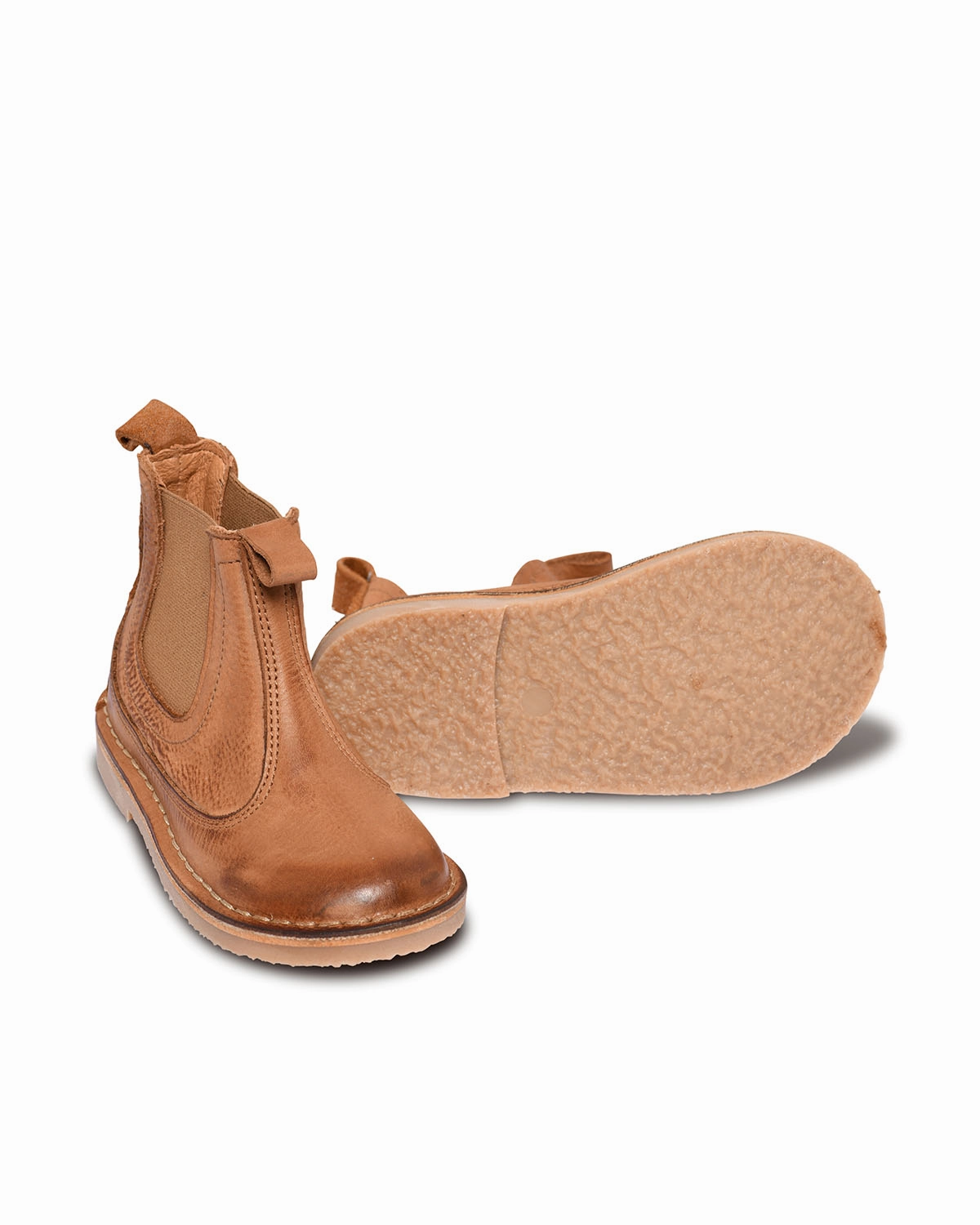 Cleated Chelsea Boots Pom Pom Chelsea Boots