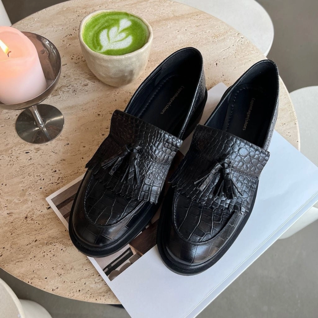POWER WALK SHOE - BLACK CR Loafers Autumn