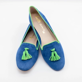 Loafers Milano Blau- hell grn