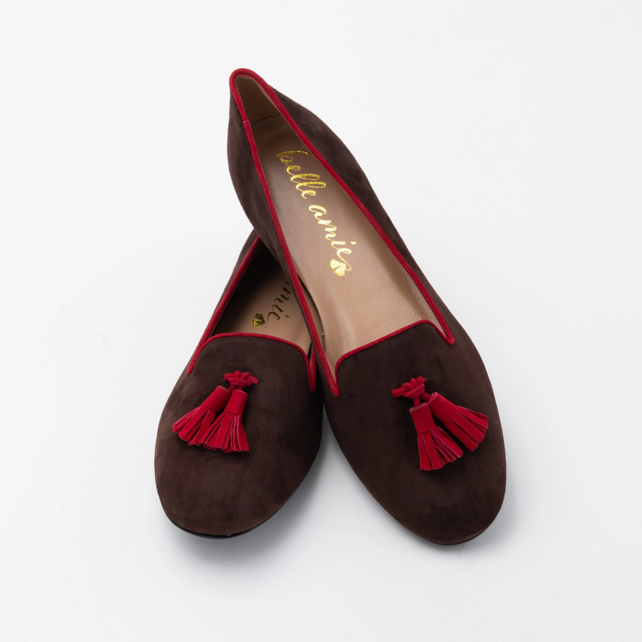 ESPRESSO- RUBINO Patina Loafers