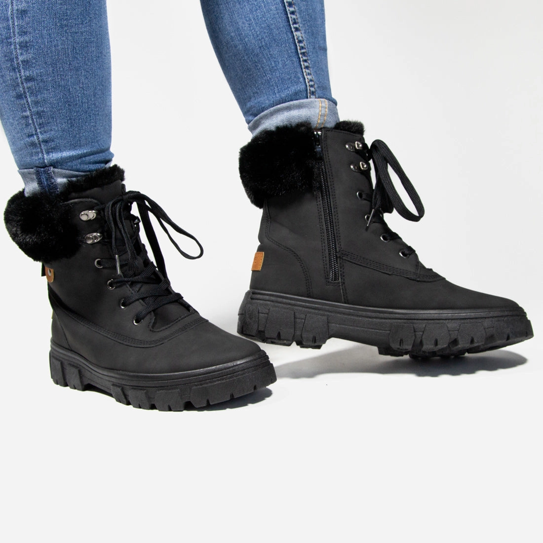 Ankle Boots Steel Front Damen Stiefeletten Looke AURELIE