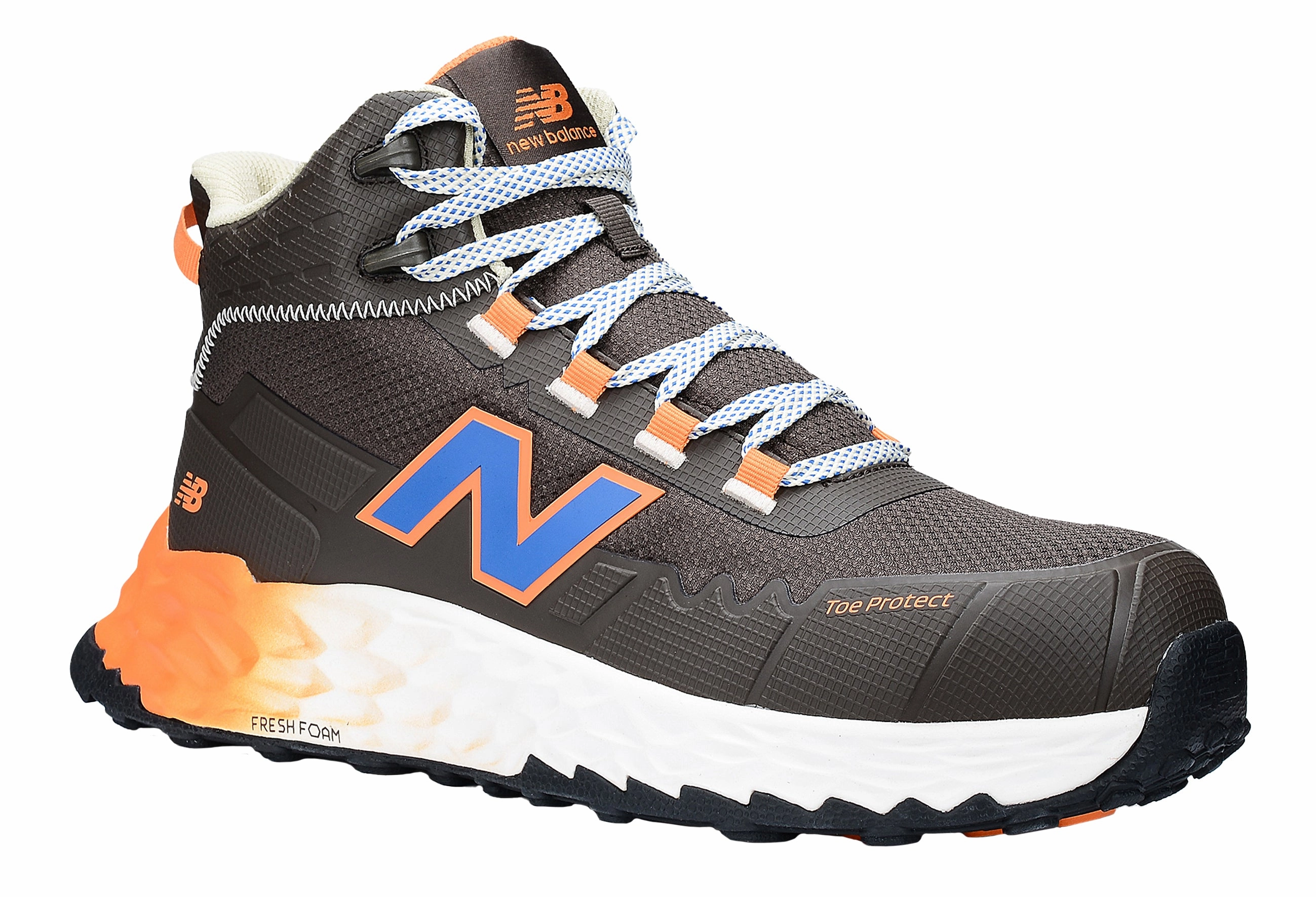 New Balance Cremorne Mid, S3 Sicherheitsstiefel ESD HRO FO, chocolate / orange, Weite 2E, EN ISO 20345 Albatros Sicherheitsschuhe Georg Breitscheid