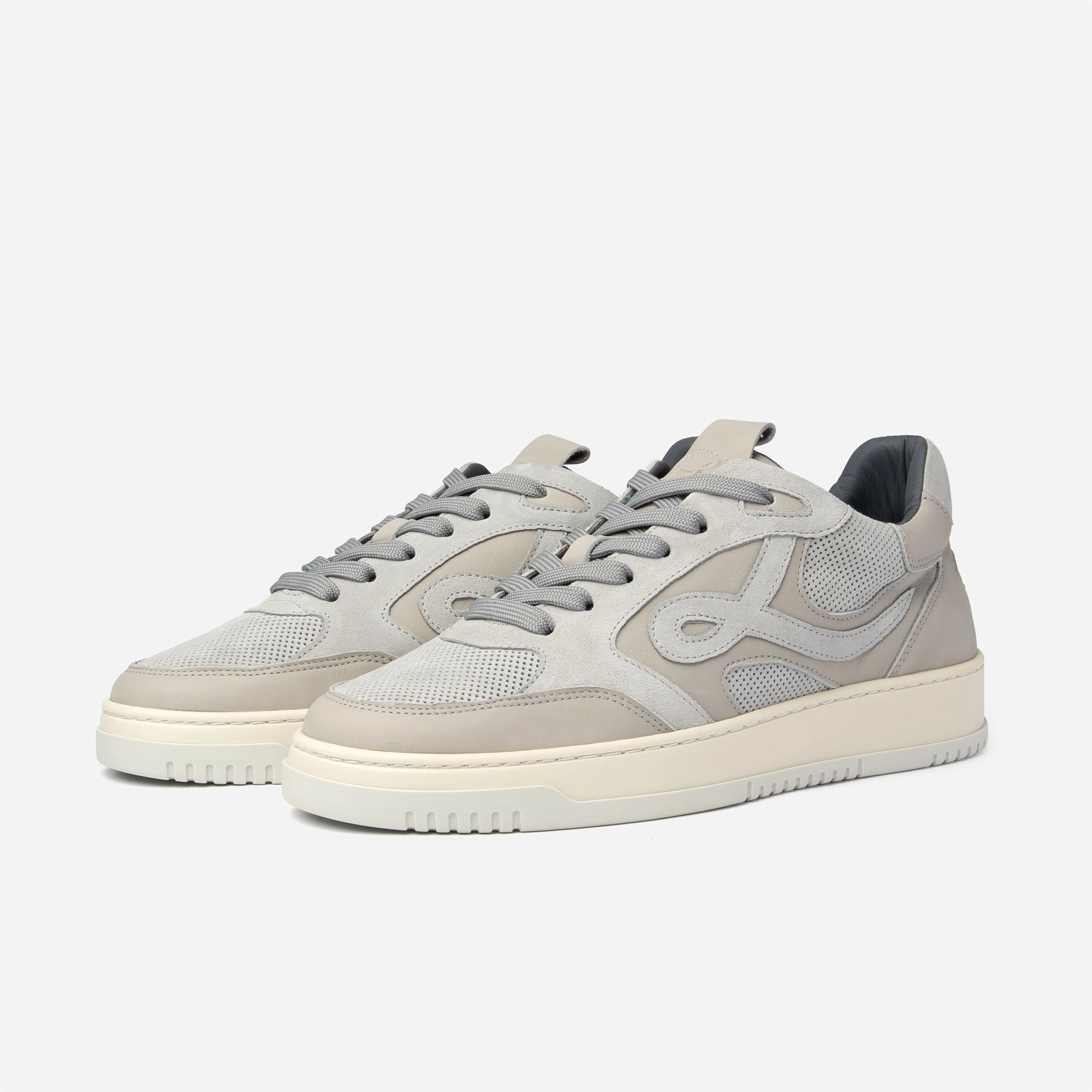 Stoff Sneaker PRE ORDER - Low Top - Rivo - Grey Blue