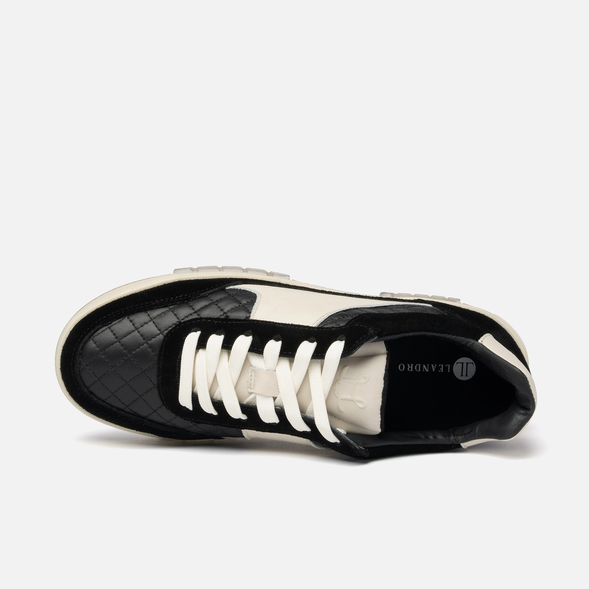 PRE ORDER - Low Top - Solto - Black Beige Sneaker Herren