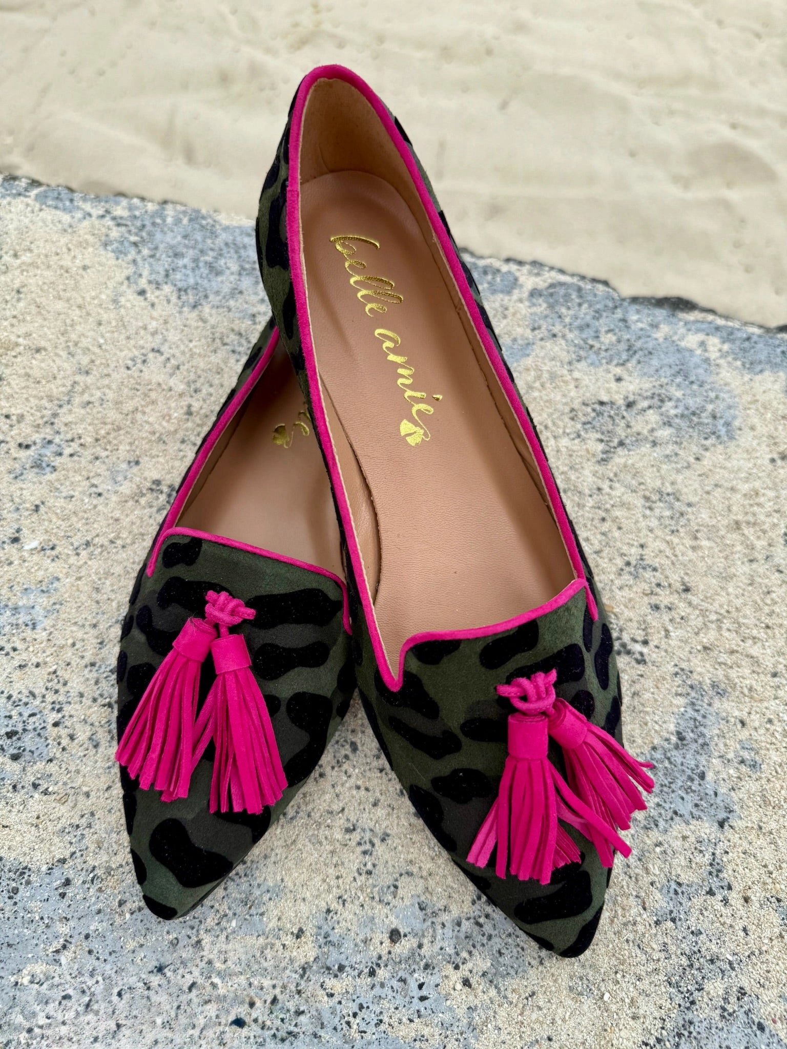 Leo Orlando Verde - Pink Loafers Skinny Jeans