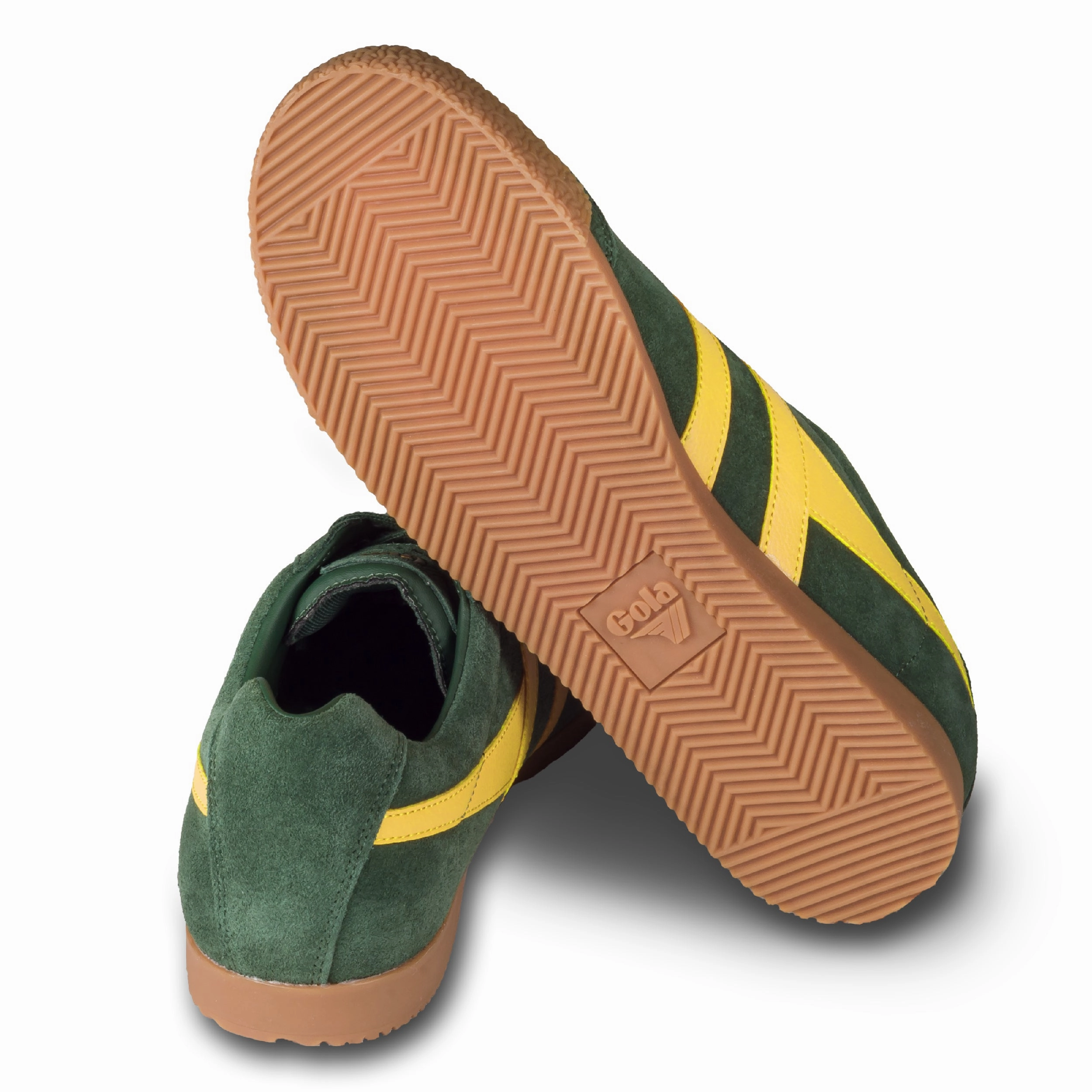 GOLA Herren Sneaker Harrier Suede, grn/gelb - Wildleder, CMA192 | SALE % Sneaker Marc Cain