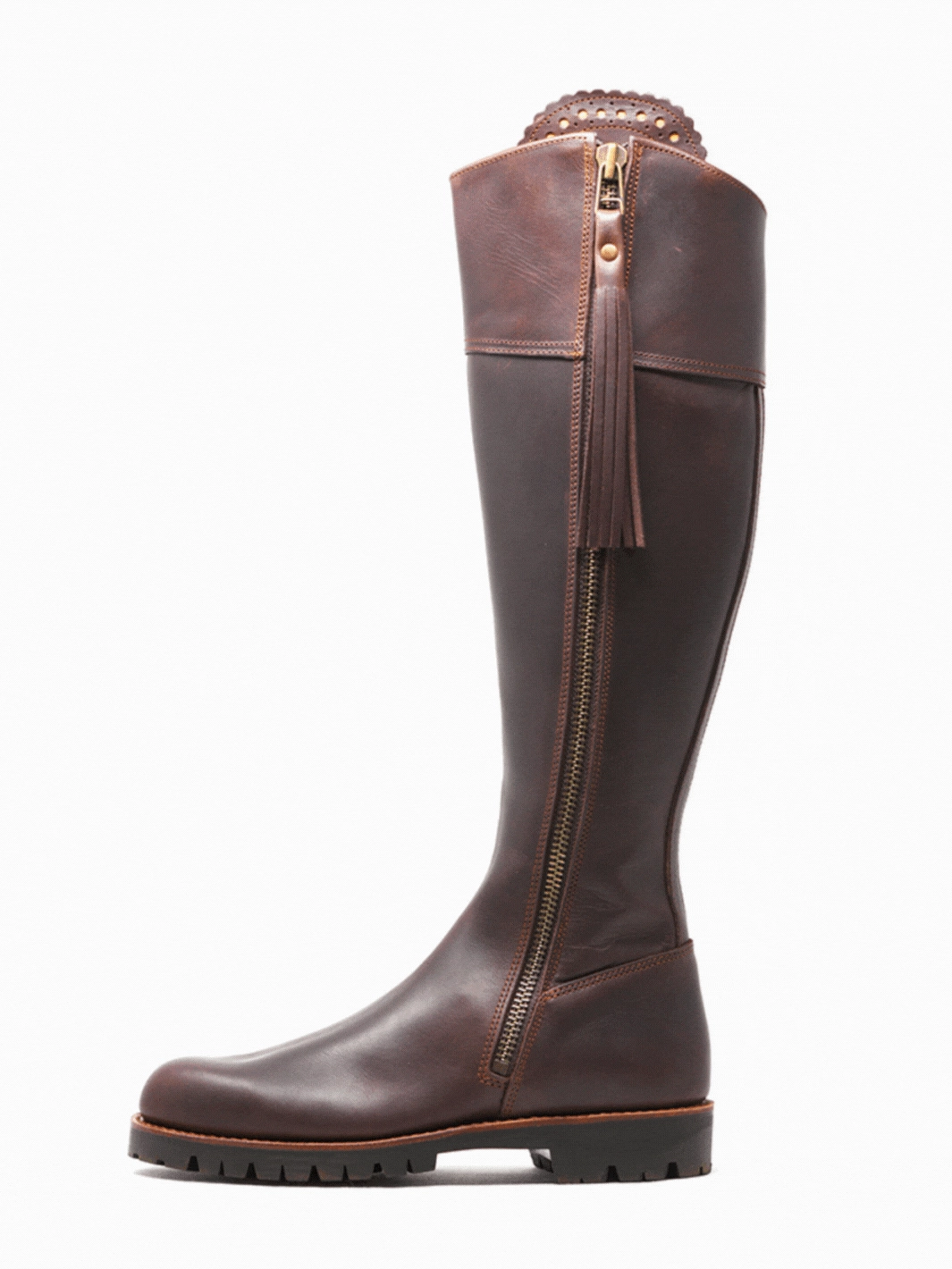 WINTERSTIEFEL KATE - 100% Lammfell & Vibram Sohle Winterstiefel Spitz