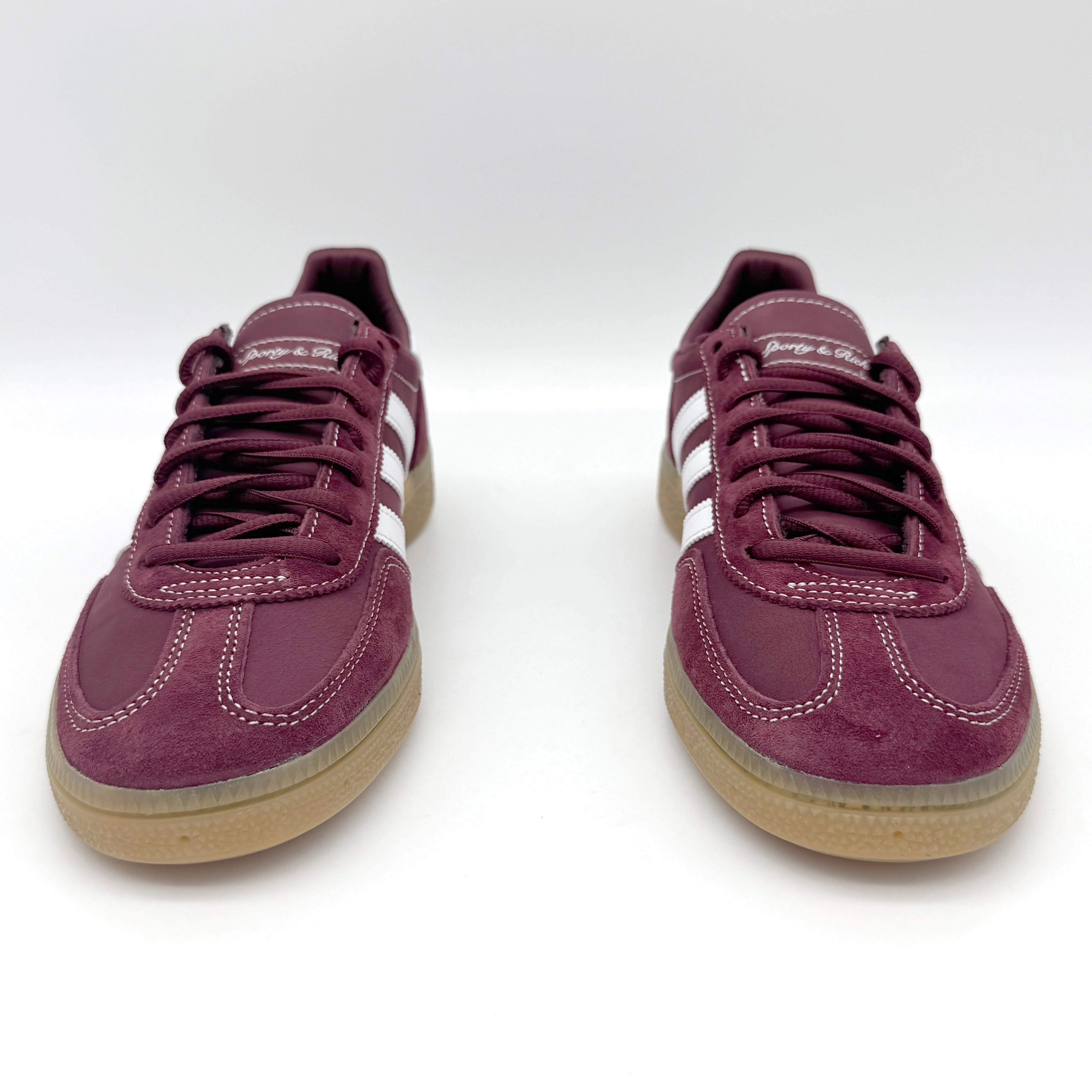 Bunte Sneaker adidas Handball Spezial Sporty & Rich Rot Bordeaux