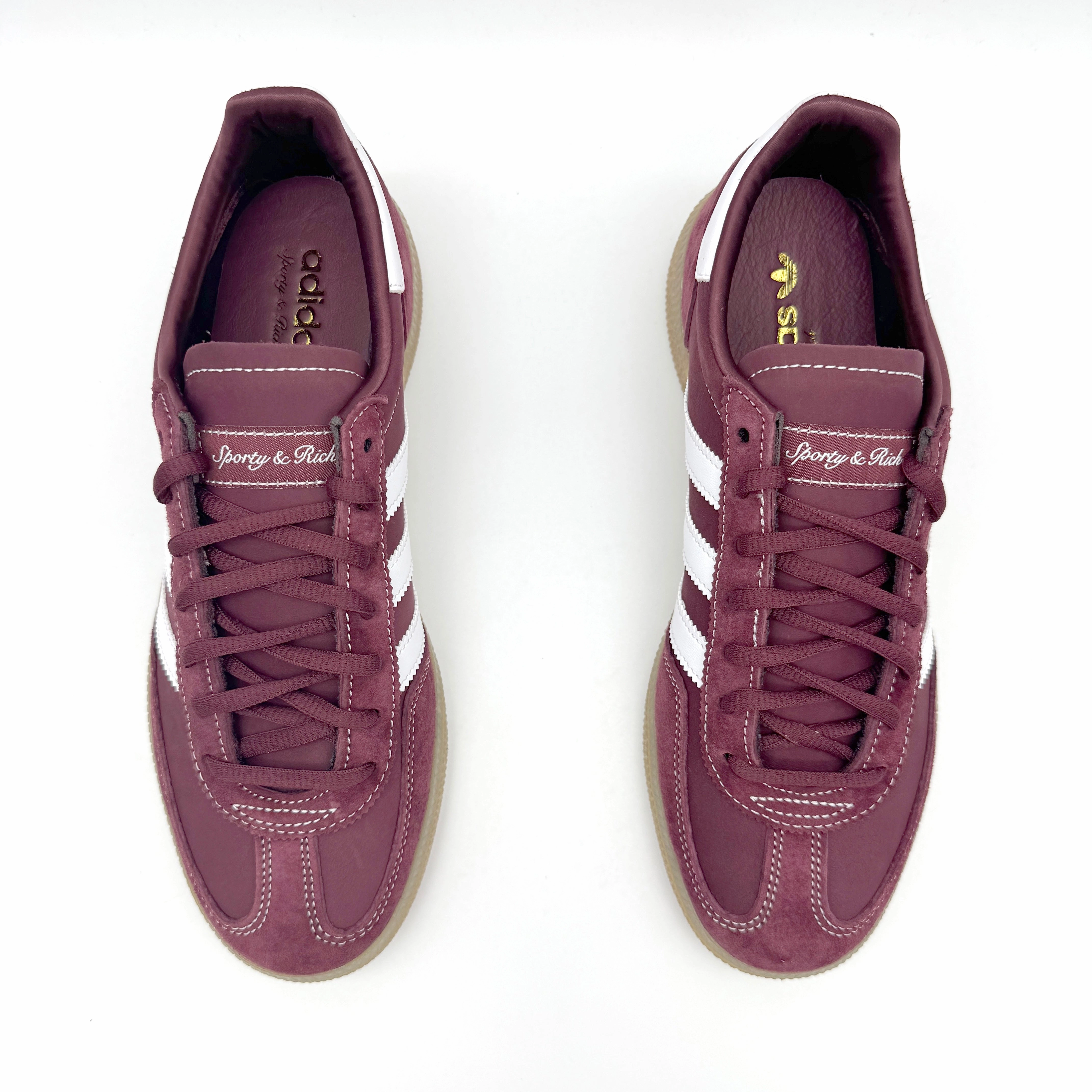 Sneaker Quality adidas Handball Spezial Sporty & Rich Rot Bordeaux