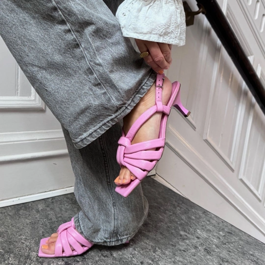 REACH UP PINK - PINK Keilabsatz Sandalen Bequem